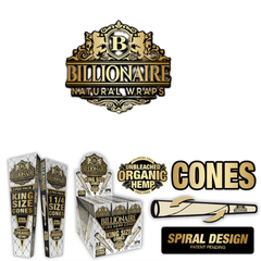 Collection image for: BILLIONAIRE PRE-ROLLED PAPER CONES
