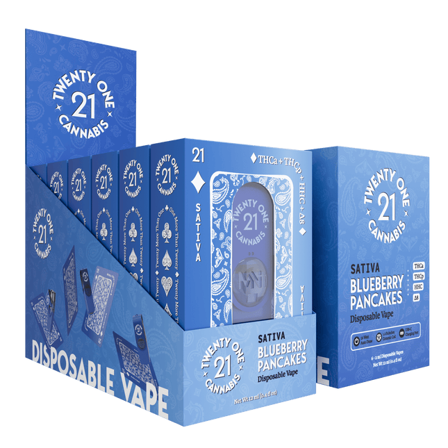 21 2ML DISP BLUEBRY PANCAKE 6PK