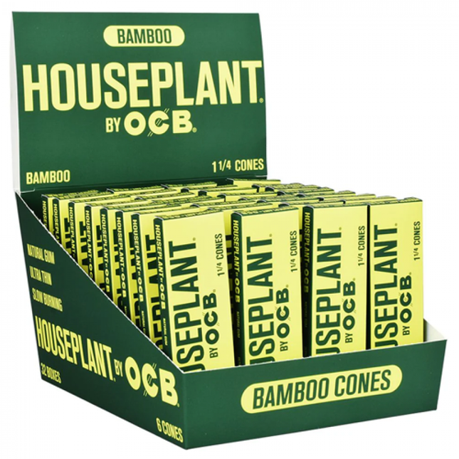 HP OCB BAMBOO CONE 1 1/4 6PK