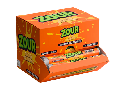 ZOUR THC-A 2G HASH HOLE PRE-ROLL 20COUNT