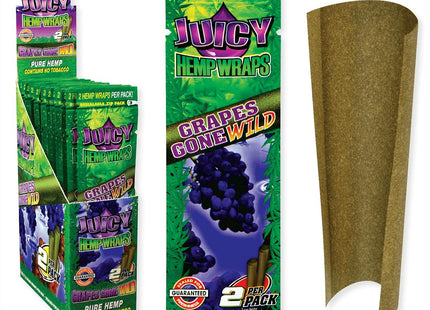 JUICY 2PK HEMP WRAPS   25COUNT
