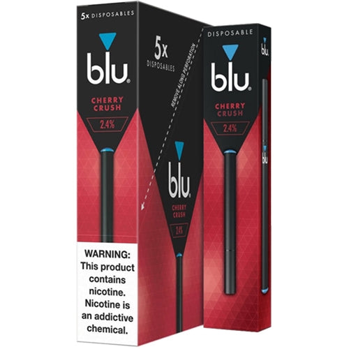 BLU 1ML DISP CHERRY 5PK