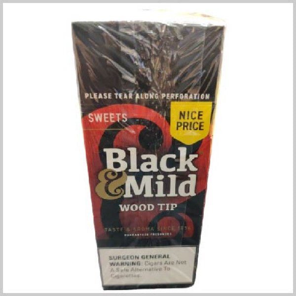 BLACK & MILD SWEETS NICE P 25PK