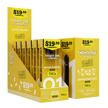 21 2ML DISP BANANA PANCAKES 6PK