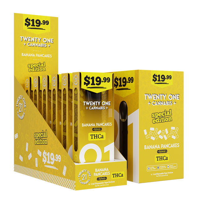 21 2ML DISP BANANA PANCAKES 6PK