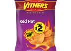 RED HOT SIZZLIN POTATO CHIPS