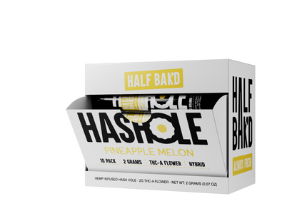 HALF BAK'D THC-A 2G HASH HOLES 10 PACK