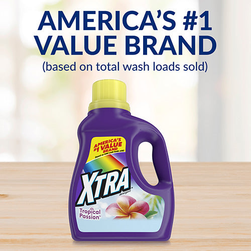 X-TRA DETERGENT LIQUID TROPICAL PASSION 6COUNT