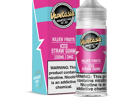 VAPETASIA-100ML/3G- STRAW GUAW