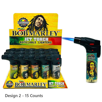 BOB MARLEY HAND TORCH-A 15CT