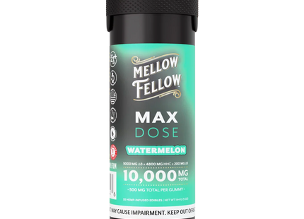 MELLOW FELLOW MAX DOSE 10,000 MG TOTAL - 20 COUNT JAR