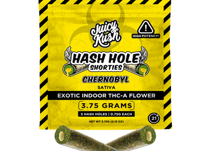 JUICY KUSH 0.75G HASH HOLE 5PK PRE-ROLLS G