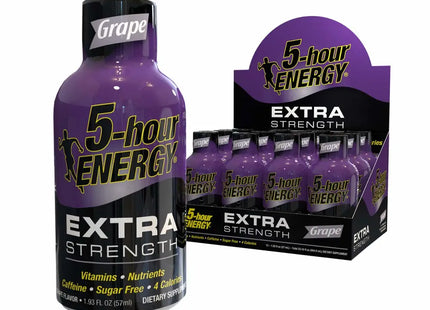 5 - HOUR ENERGY EXTRA STRENGTH  12 PACK