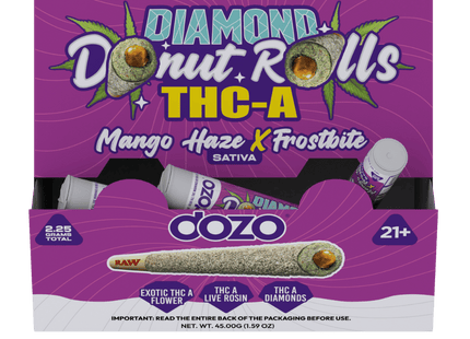 DOZO DIAMOND DONUT 2.25G ROLLS  20PACK