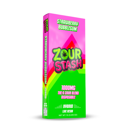 ZS 1G DISP STRAWBERRY BUBBLEGUM