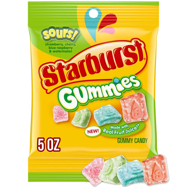 STARBURST 5oZ GUMMIES SOURS 1COUNT