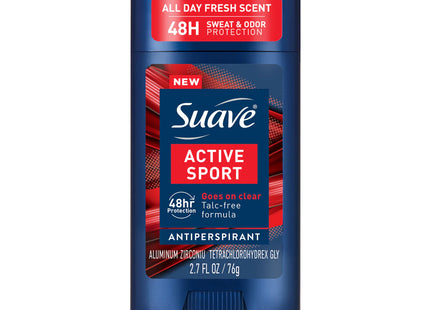 SUAVE MEN DS ACTIVE SPORT 2.7 OZ - 6 PK