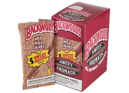 BACKWOODS 5PK CIGARS- 8COUNT EXCISE TAX PAID