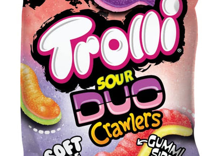TROLLI 4.25oZ GUMMI CANDY SOUR DUO CRAWLERS 1COUNT