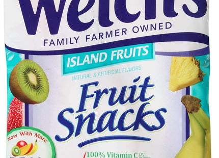 WELCH'S 5oZ PACK FRUIT SNACK ISLAND FRUITS 1COUNT