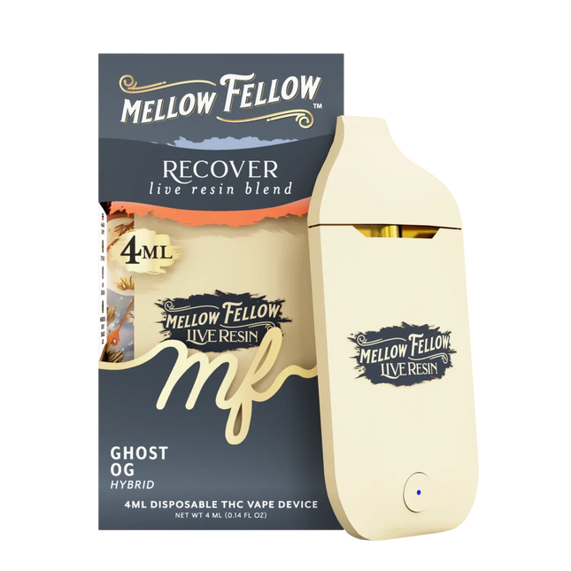 MELLOW FELLOW LIVE RESIN BLEND 4ML DISPOSABLE 6PACK