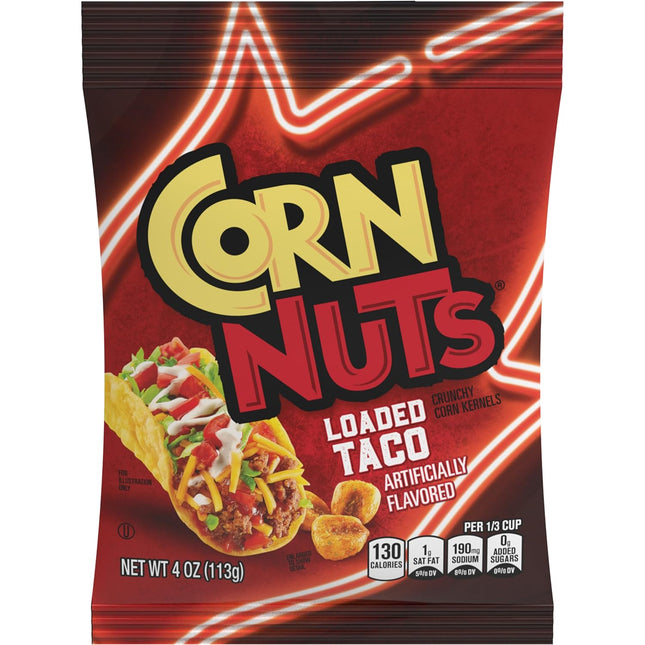 CORN NUTS 4oZ SNACK LOADED TACO 1PACK