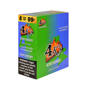 4K'S CIGAR KIWI BERRY 15PK