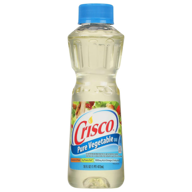 CRISCO 16oZ PURE VEGETABLE OIL 1BOTTLE