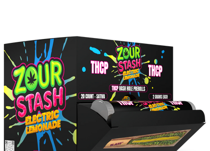 ZOUR THC-P 2G HASH HOLE PRE-ROLL  20COUNT