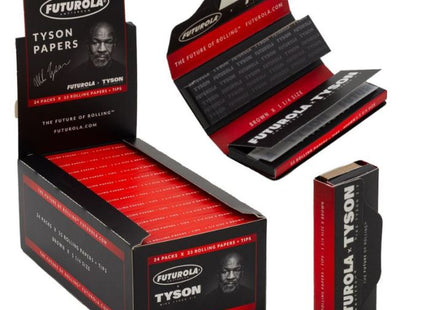 TYSON PAPER 1 1/4 + TIPS 24 CT