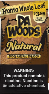 DA WOODS FRONTO WHOLE LEAF 3.99$  10PACKS