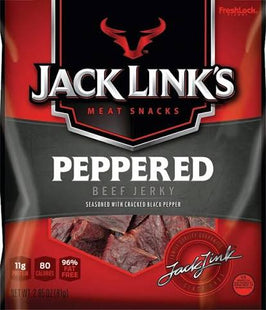 JACK LINK'S 2.85oZ PEPPERED BEEF JERKY 1COUNT
