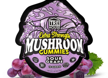 *New* TRE House Extra Strength Mushroom Gummies 10ct/10pk