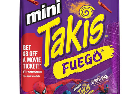 TAKIS 1.2oZ MINI SINGLES FUEGO 25COUNT