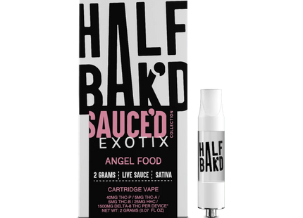 HALF BAK'D EXOTIC SAUC'D 2G CARTRIDGE 5PACK