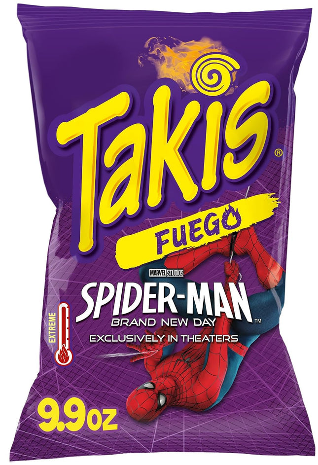 TAKIS 9.9oZ TORTILLA CHIPS FUEGO 1PACK