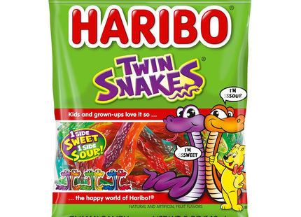 HARIBO 5oZ GUMMI CANDY TWIN SNAKES 1COUNT