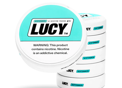 LUCY NICOTINE 4MG - WINTERGREEN