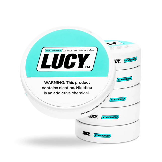 LUCY NICOTINE 4MG - WINTERGREEN