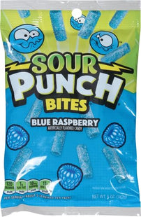 SOUR PUNCH 5oZ BITES BLUE RASPBERRY 1COUNT