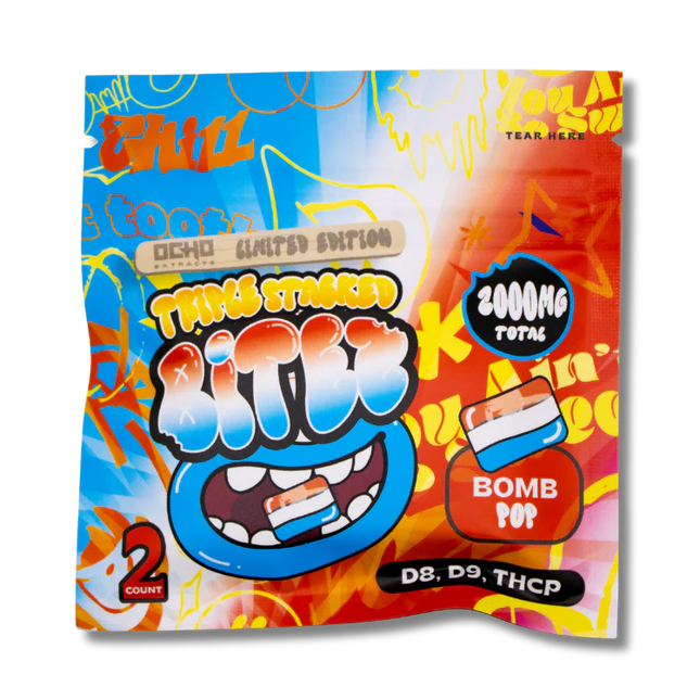 BITEZ 2000MG GUMY BOMB POP 60PK