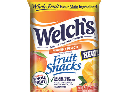 WELCH'S 5oZ PACK FRUIT SNACK MANGO PEACH 1COUNT