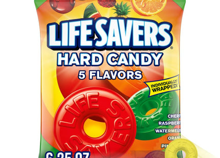 LIFESAVERS 6.25oZ HARD CANDY 5 FLAVORS 1COUNT