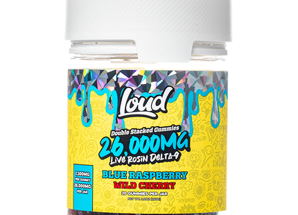 LOUD 1300MG DOUBLE STUFFED GUMMIES 20CT  6JARS