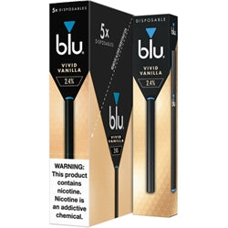 BLU 1ML DISP VANILLA 5PK