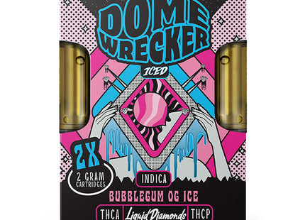 DOME WRECKER 2x2G LIQUID DIAMOND CATRIDGE 5PACK