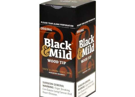 BLACK & MILD  25 CIGARS EXCISE TAX PAID