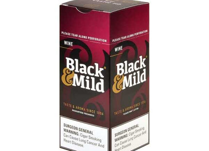 BLACK & MILD  25 CIGARS EXCISE TAX PAID