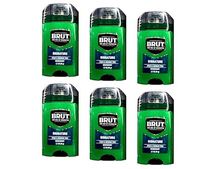 BRUT DEODRANT 6 PK