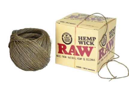 RAW HEMPWICK - 1 BOX